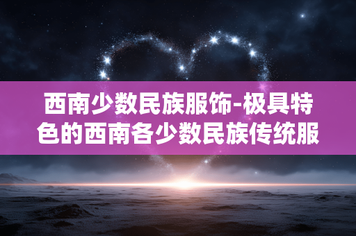 西南少数民族服饰-极具特色的西南各少数民族传统服装