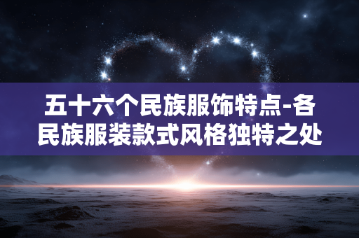 五十六个民族服饰特点-各民族服装款式风格独特之处解析 五十六个民族服饰特点-各民族服装款式风格独特之处解析
