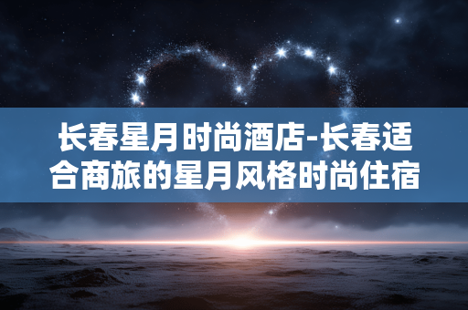 长春星月时尚酒店-长春适合商旅的星月风格时尚住宿地 长春星月时尚酒店-长春适合商旅的星月风格时尚住宿地