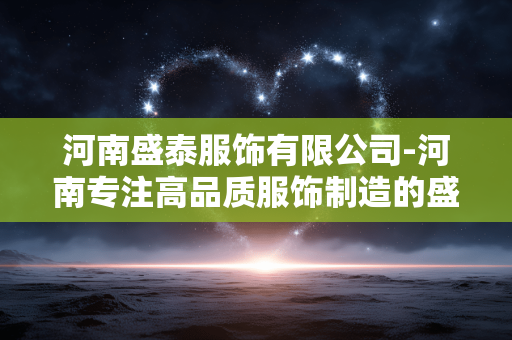 河南盛泰服饰有限公司-河南专注高品质服饰制造的盛泰企业