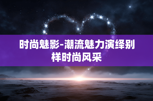 时尚魅影-潮流魅力演绎别样时尚风采
