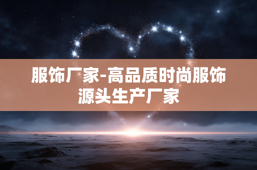 服饰厂家-高品质时尚服饰源头生产厂家 服饰厂家-高品质时尚服饰源头生产厂家
