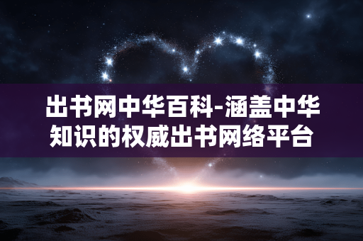出书网中华百科-涵盖中华知识的权威出书网络平台