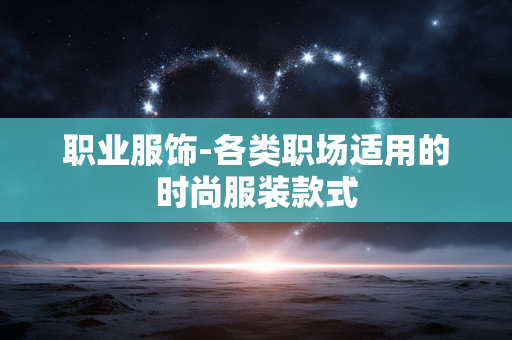 职业服饰-各类职场适用的时尚服装款式 职业服饰-各类职场适用的时尚服装款式