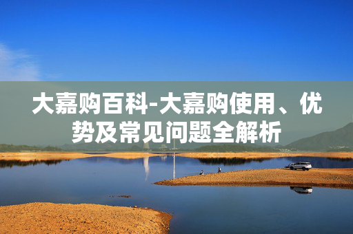 大嘉购百科-大嘉购使用、优势及常见问题全解析