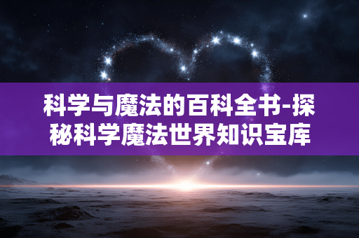 科学与魔法的百科全书-探秘科学魔法世界知识宝库