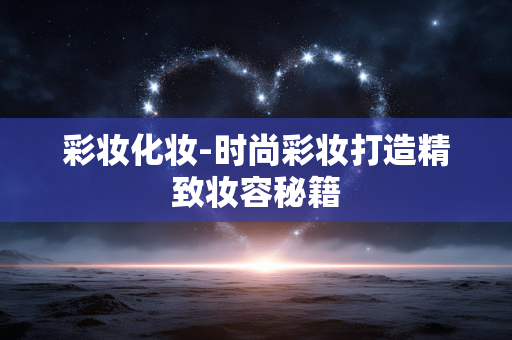 彩妆化妆-时尚彩妆打造精致妆容秘籍