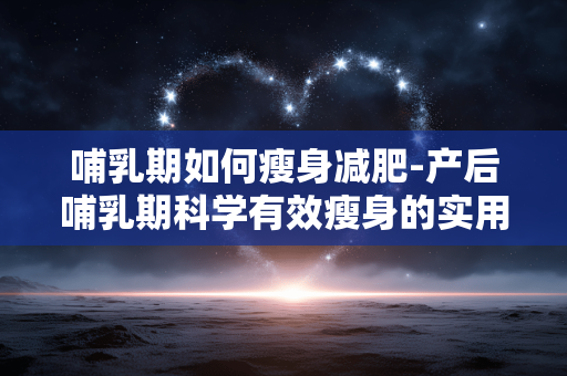 哺乳期如何瘦身减肥-产后哺乳期科学有效瘦身的实用方法 哺乳期如何瘦身减肥-产后哺乳期科学有效瘦身的实用方法