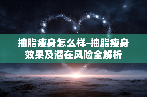 抽脂瘦身怎么样-抽脂瘦身效果及潜在风险全解析 抽脂瘦身怎么样-抽脂瘦身效果及潜在风险全解析