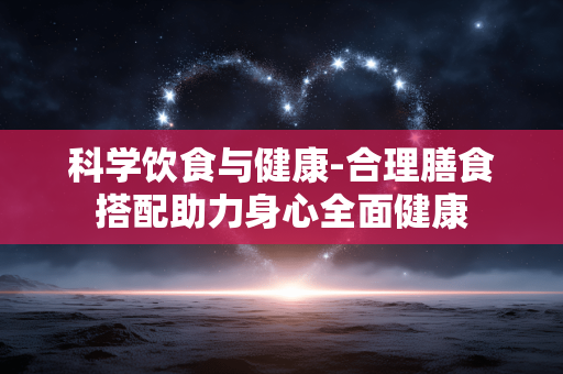 科学饮食与健康-合理膳食搭配助力身心全面健康 科学饮食与健康-合理膳食搭配助力身心全面健康