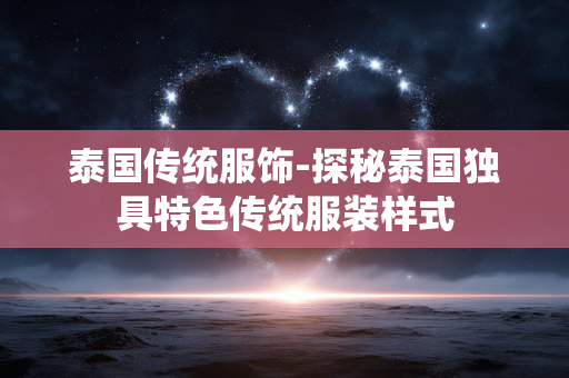 泰国传统服饰-探秘泰国独具特色传统服装样式 泰国传统服饰-探秘泰国独具特色传统服装样式