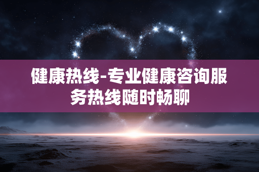 健康热线-专业健康咨询服务热线随时畅聊