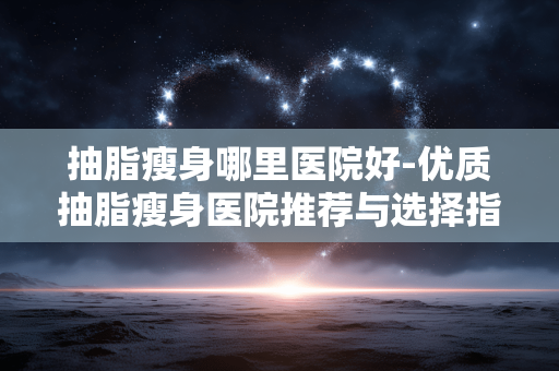 抽脂瘦身哪里医院好-优质抽脂瘦身医院推荐与选择指南 抽脂瘦身哪里医院好-优质抽脂瘦身医院推荐与选择指南