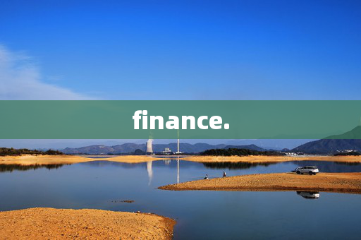 finance.