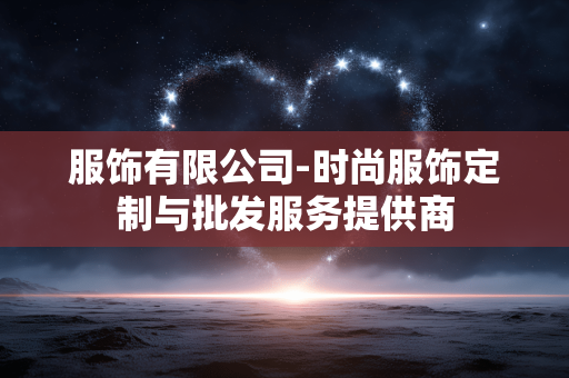 服饰有限公司-时尚服饰定制与批发服务提供商