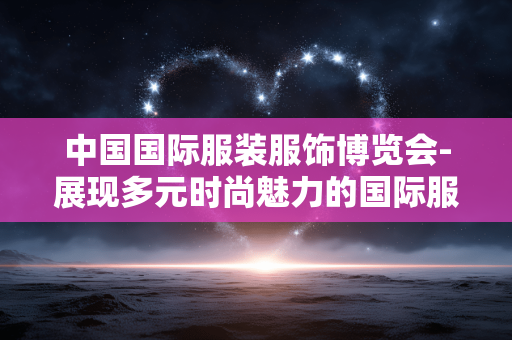 中国国际服装服饰博览会-展现多元时尚魅力的国际服装盛会