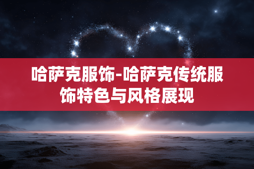 哈萨克服饰-哈萨克传统服饰特色与风格展现