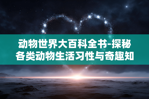 动物世界大百科全书-探秘各类动物生活习性与奇趣知识