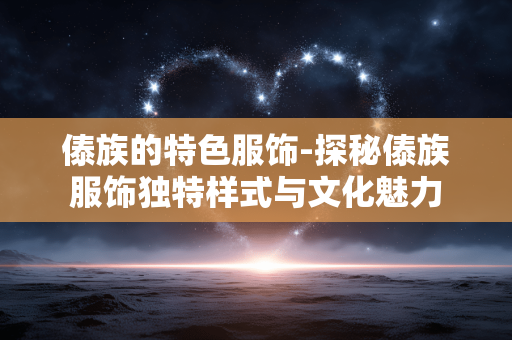 傣族的特色服饰-探秘傣族服饰独特样式与文化魅力