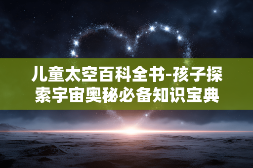 儿童太空百科全书-孩子探索宇宙奥秘必备知识宝典 儿童太空百科全书-孩子探索宇宙奥秘必备知识宝典