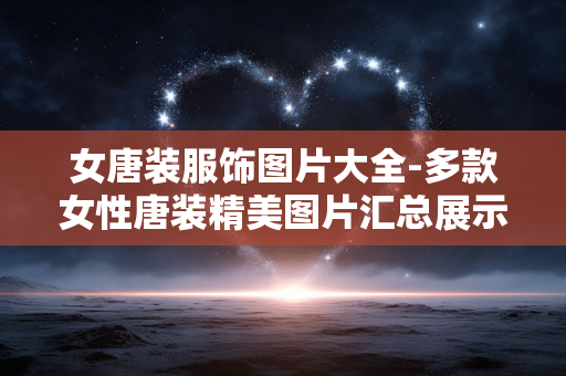 女唐装服饰图片大全-多款女性唐装精美图片汇总展示