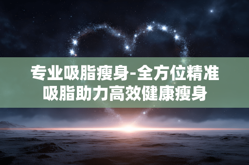 专业吸脂瘦身-全方位精准吸脂助力高效健康瘦身 专业吸脂瘦身-全方位精准吸脂助力高效健康瘦身