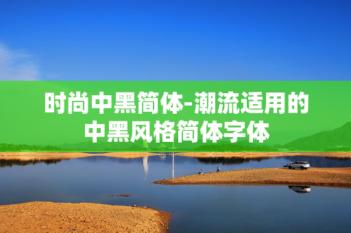 时尚中黑简体-潮流适用的中黑风格简体字体