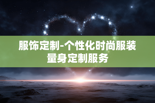 服饰定制-个性化时尚服装量身定制服务 服饰定制-个性化时尚服装量身定制服务