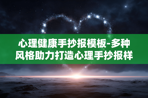 心理健康手抄报模板-多种风格助力打造心理手抄报样式 心理健康手抄报模板-多种风格助力打造心理手抄报样式