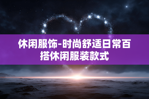 休闲服饰-时尚舒适日常百搭休闲服装款式 休闲服饰-时尚舒适日常百搭休闲服装款式