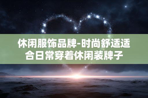 休闲服饰品牌-时尚舒适适合日常穿着休闲装牌子