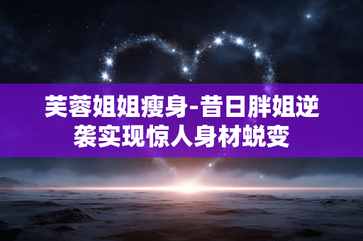 芙蓉姐姐瘦身-昔日胖姐逆袭实现惊人身材蜕变 芙蓉姐姐瘦身-昔日胖姐逆袭实现惊人身材蜕变
