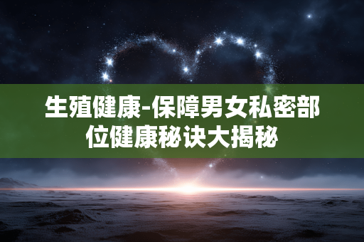 生殖健康-保障男女私密部位健康秘诀大揭秘 生殖健康-保障男女私密部位健康秘诀大揭秘
