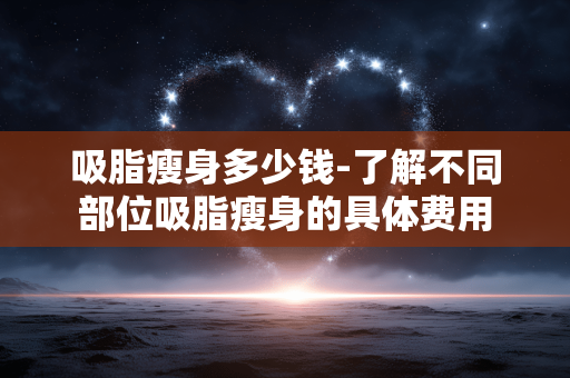 吸脂瘦身多少钱-了解不同部位吸脂瘦身的具体费用 吸脂瘦身多少钱-了解不同部位吸脂瘦身的具体费用