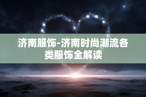 济南服饰-济南时尚潮流各类服饰全解读 济南服饰-济南时尚潮流各类服饰全解读