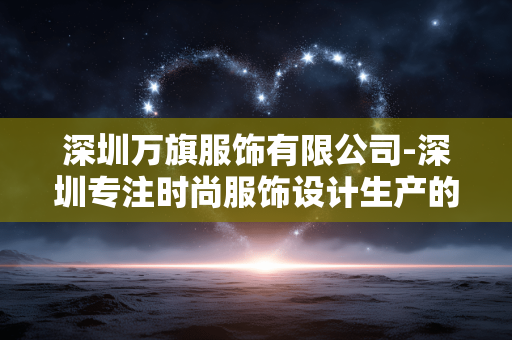 深圳万旗服饰有限公司-深圳专注时尚服饰设计生产的企业 深圳万旗服饰有限公司-深圳专注时尚服饰设计生产的企业
