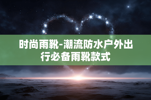 时尚雨靴-潮流防水户外出行必备雨靴款式 时尚雨靴-潮流防水户外出行必备雨靴款式
