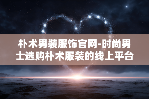 朴术男装服饰官网-时尚男士选购朴术服装的线上平台
