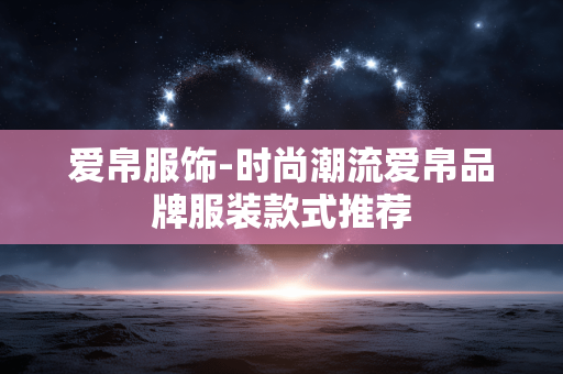 爱帛服饰-时尚潮流爱帛品牌服装款式推荐