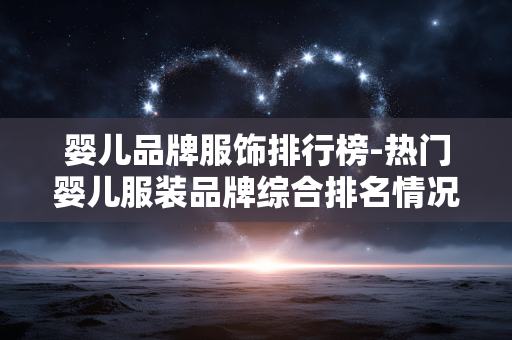 婴儿品牌服饰排行榜-热门婴儿服装品牌综合排名情况