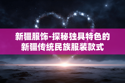 新疆服饰-探秘独具特色的新疆传统民族服装款式