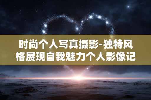 时尚个人写真摄影-独特风格展现自我魅力个人影像记录 时尚个人写真摄影-独特风格展现自我魅力个人影像记录