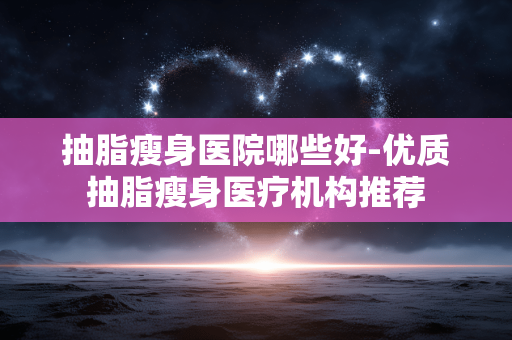 抽脂瘦身医院哪些好-优质抽脂瘦身医疗机构推荐 抽脂瘦身医院哪些好-优质抽脂瘦身医疗机构推荐
