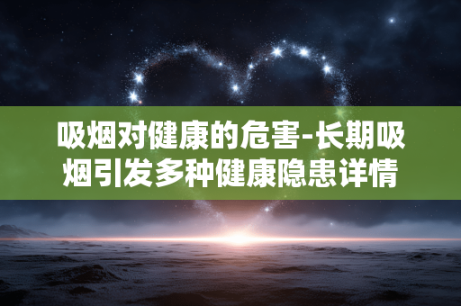 吸烟对健康的危害-长期吸烟引发多种健康隐患详情 吸烟对健康的危害-长期吸烟引发多种健康隐患详情