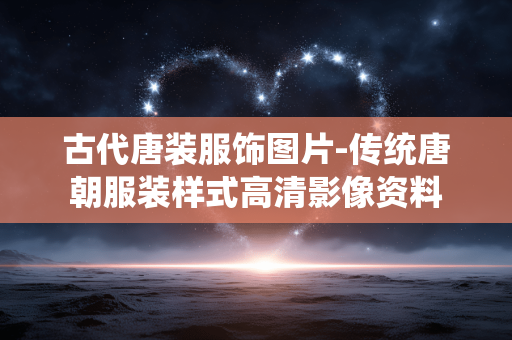 古代唐装服饰图片-传统唐朝服装样式高清影像资料