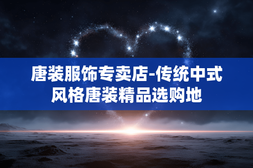 唐装服饰专卖店-传统中式风格唐装精品选购地