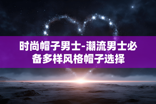 时尚帽子男士-潮流男士必备多样风格帽子选择 时尚帽子男士-潮流男士必备多样风格帽子选择