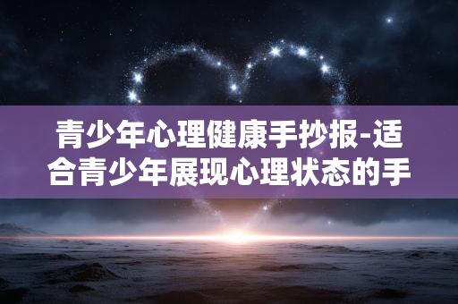 青少年心理健康手抄报-适合青少年展现心理状态的手抄报样式 青少年心理健康手抄报-适合青少年展现心理状态的手抄报样式