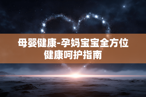 母婴健康-孕妈宝宝全方位健康呵护指南 母婴健康-孕妈宝宝全方位健康呵护指南