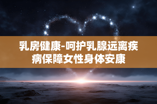 乳房健康-呵护乳腺远离疾病保障女性身体安康 乳房健康-呵护乳腺远离疾病保障女性身体安康